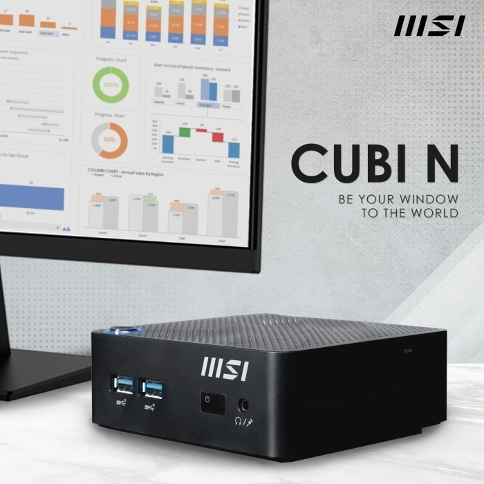 CPU MSI Mini-PC CUBI i3-1215U