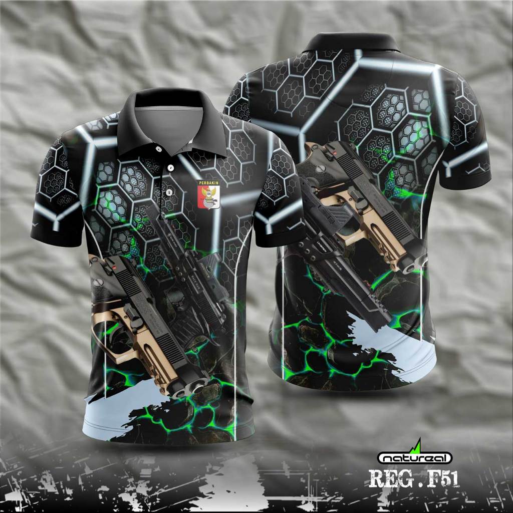 BAJU SHOOTER |PERBAKIN | SOOTING CLUB