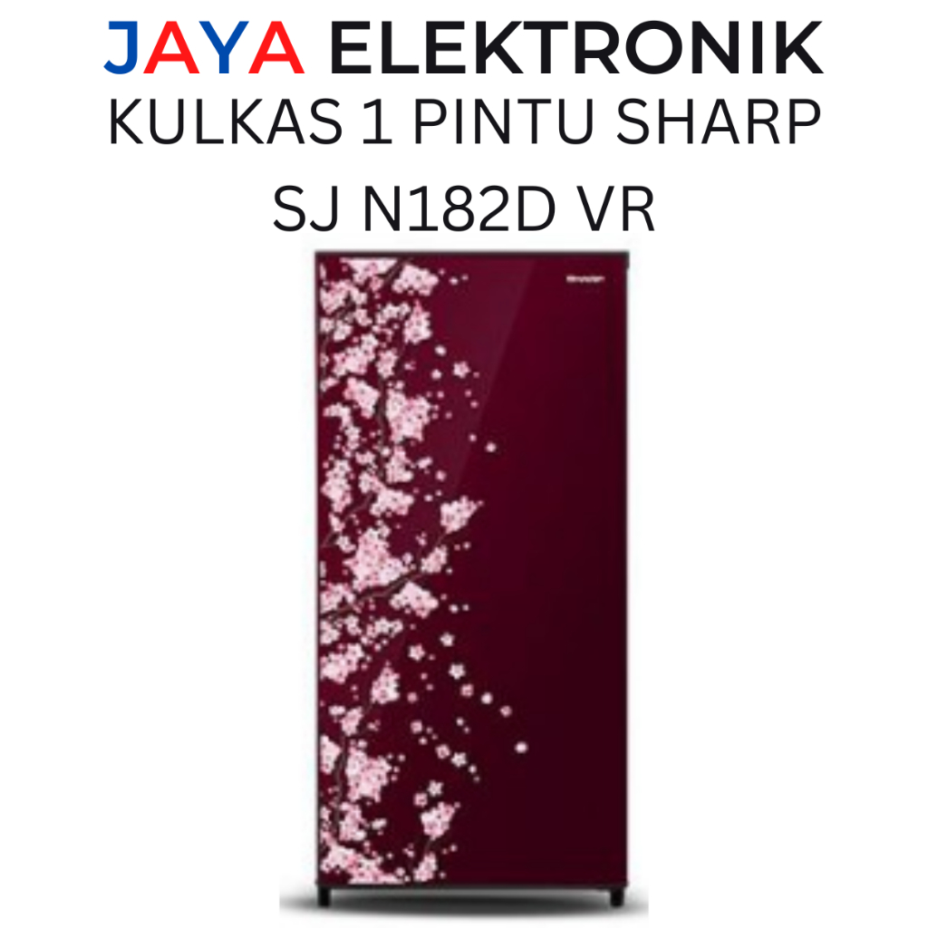 Kulkas 1 Pintu SINGKAWANG SHARP SJ N182ND VR