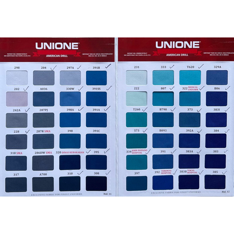 KAIN UNIONE BY ESPERO AMERICAN DRILL #1616