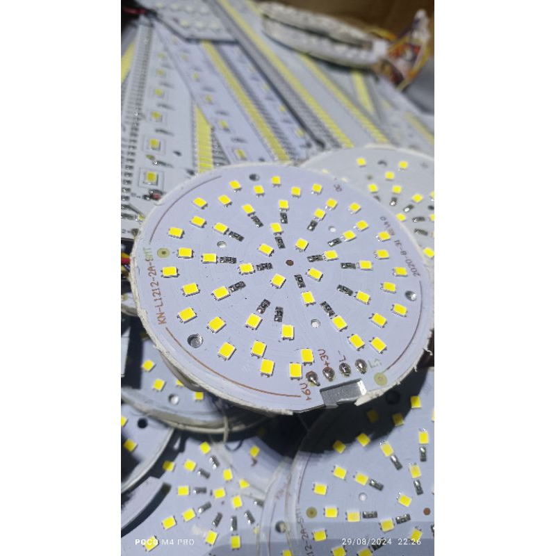 PCB LED emergency AC/DC bahan Almunium 7/9/12w 4pin