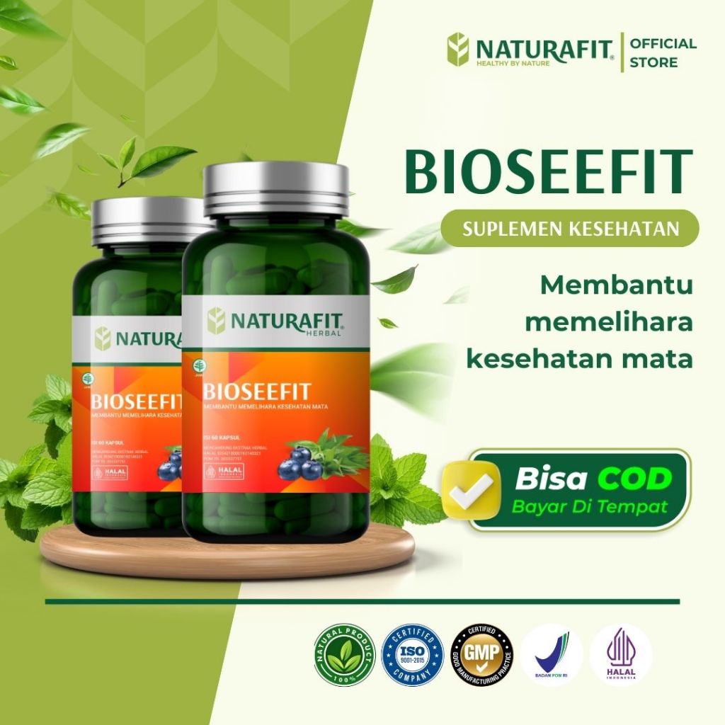 BIOSEEFIT Naturafit - Obat Mata Katarak Ekstrak Bilberry