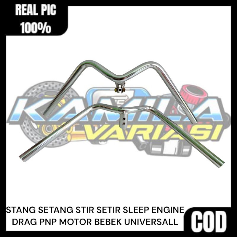 STANG SETANG STIR SETIR SLEEP ENGINE DRAG PNP MOTOR BEBEK UNIVERSALL