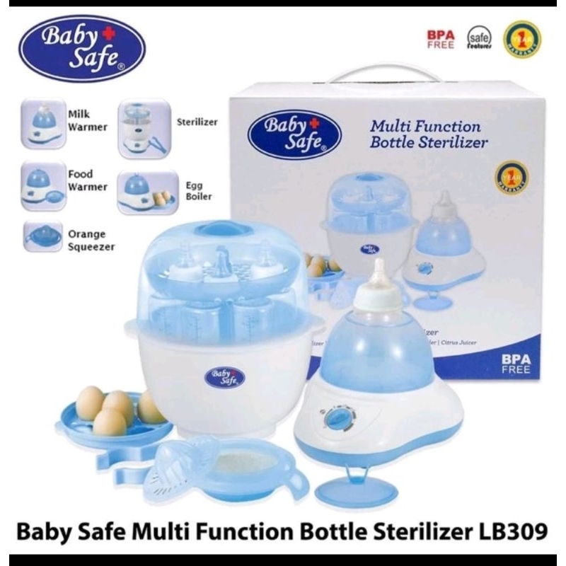 baby safe alat steril botol multifungsi/penghangat susu
