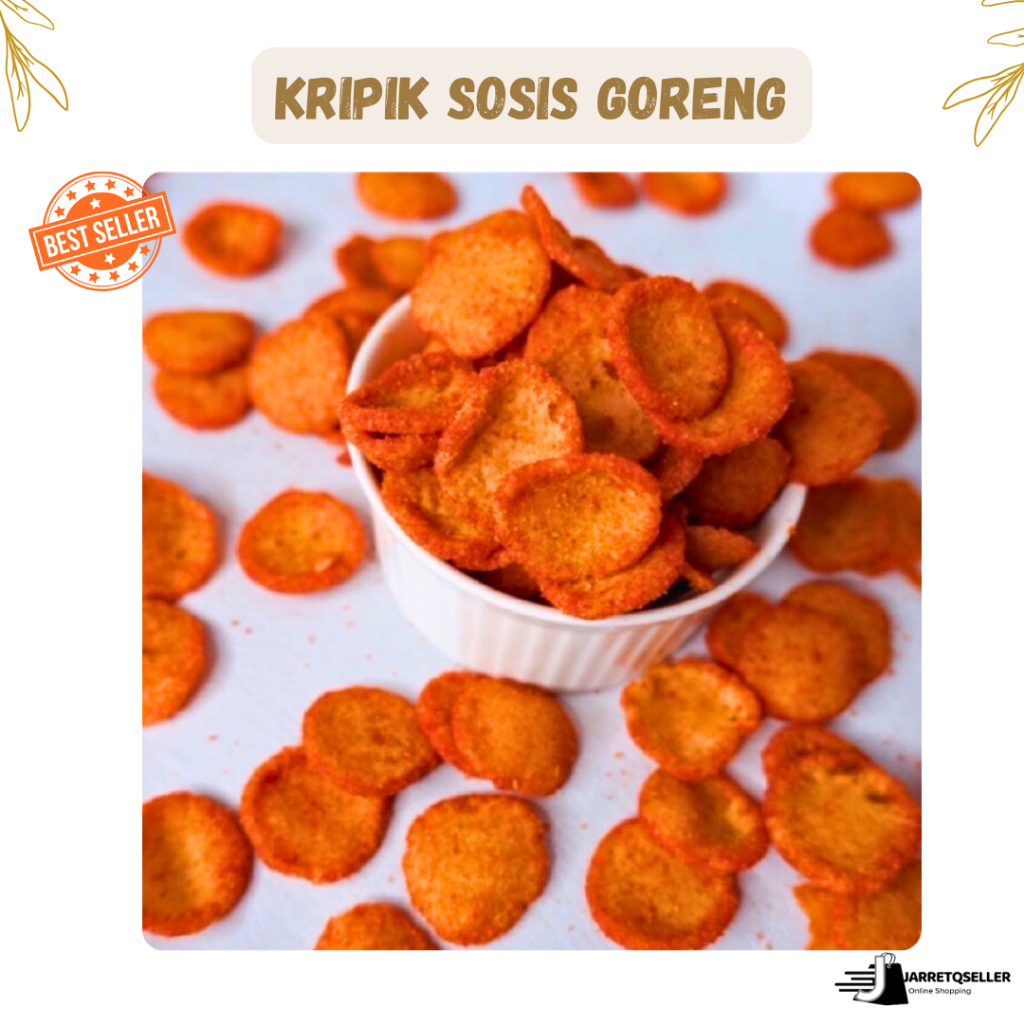 

Sosreng uenakk | Kripik Sosis Pedas Asin Manis | Sosreng 1 pack | Snack Sosis Goreng Pedas ready