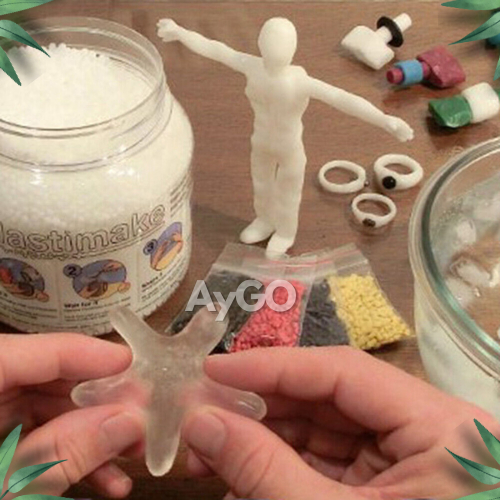 

Thermoplastic Clay / Polycaprolactone PCL RESIN Putih Transparan RB9