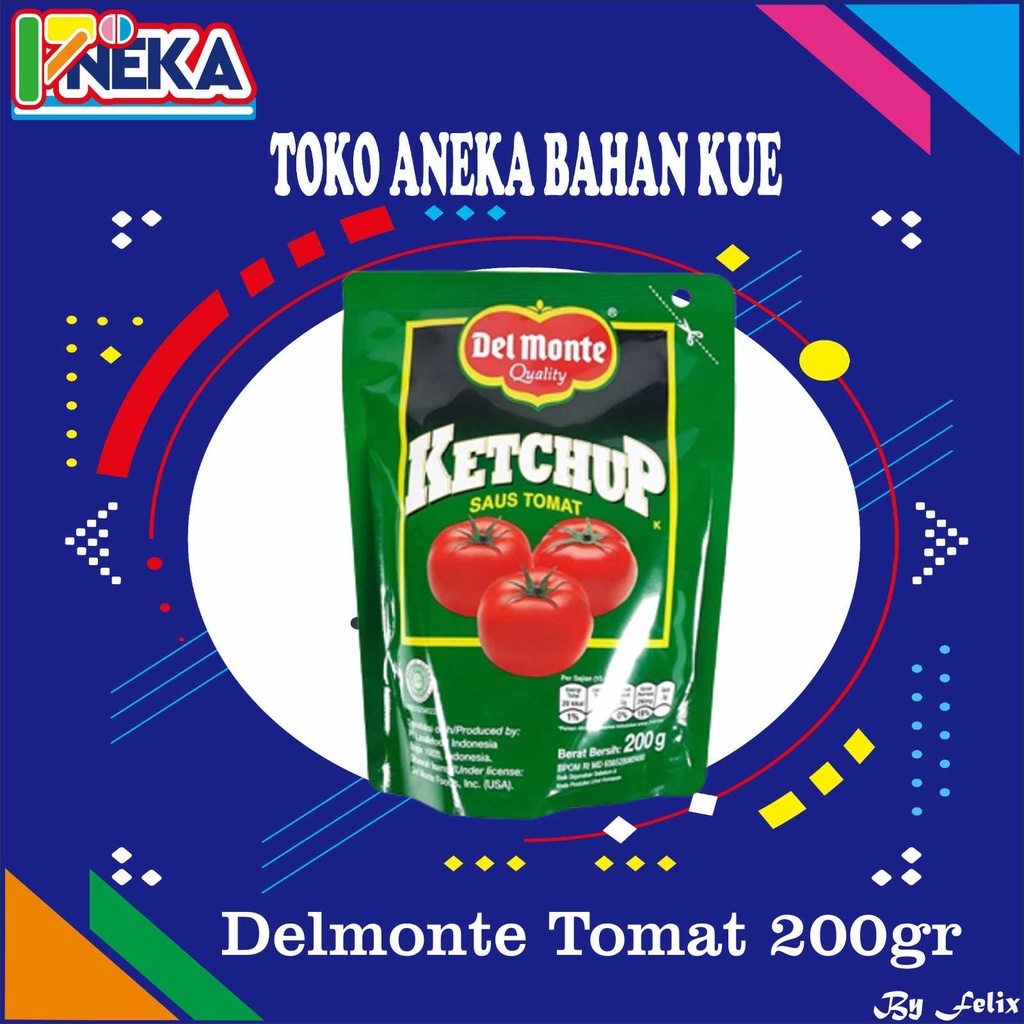 

Delmonte Saus Tomat 200gr