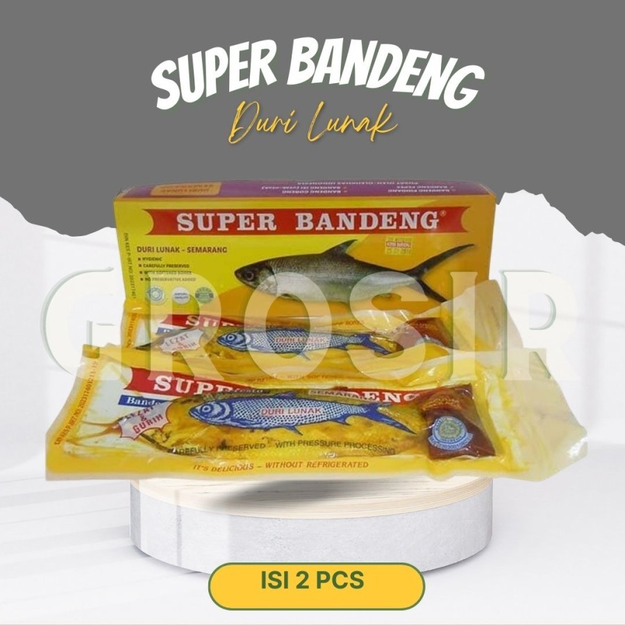 

Makanan Siap Saji / Ikan Bandeng Semarang / Super Bandeng Duri Lunak Isi 2 ekor + Sambal