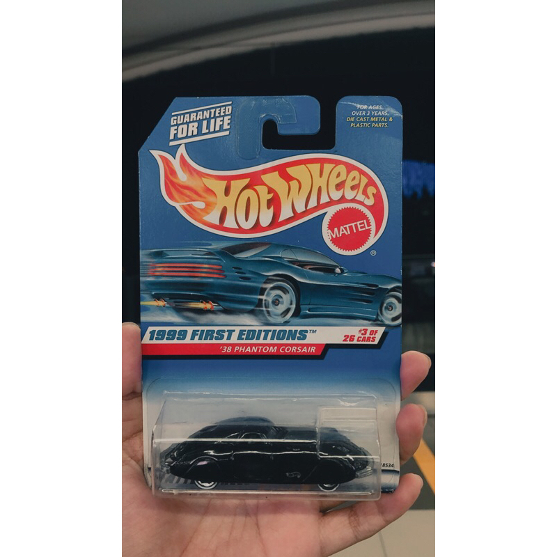 Hotwheels Blue Card