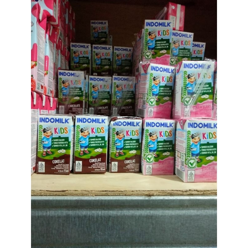 

INDOMILK KIDS 115ml ( 4pcs )