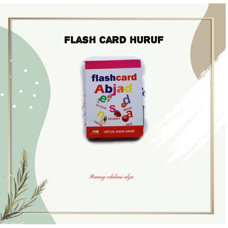 FLASH CARD HURUF