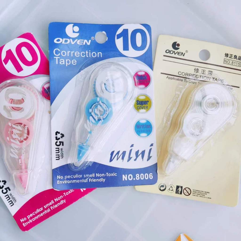 

ODVEN Correction tape Stationery and office supplies | Tip-Ex Kertas 8006 RANDOM
