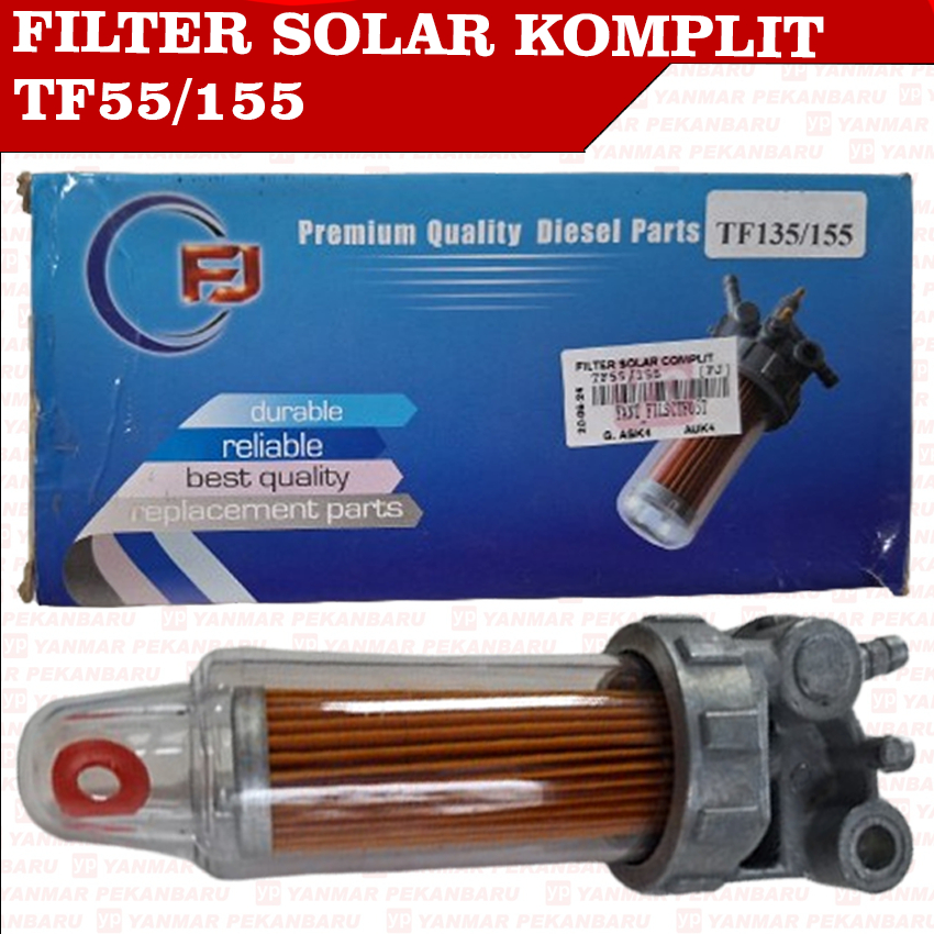 TF55 TF65 TF75 TF85 TF105 TF115 TF155 Filter Solar Komplit Fuel Filter FOS Assy Mesin Yanmar FJ