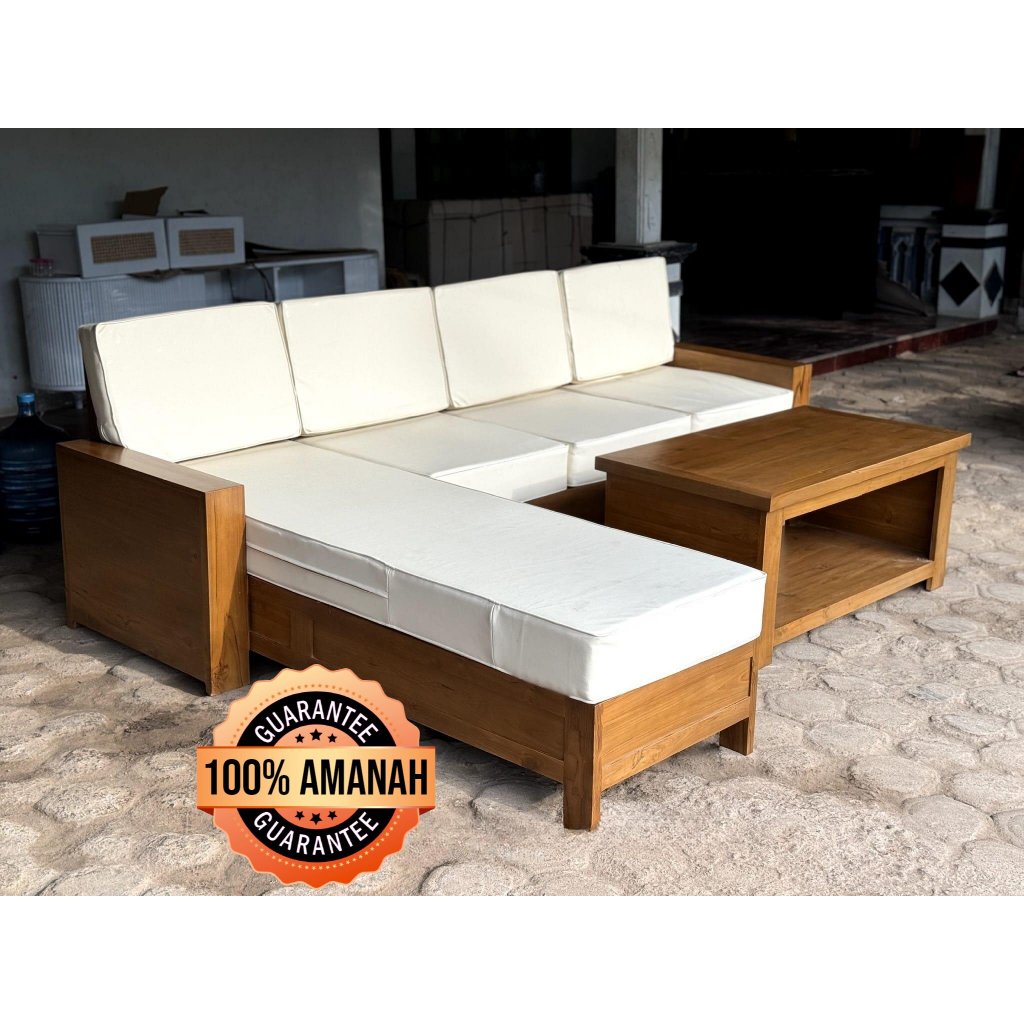 Sofa Sudut Minimalis | TJ Furniture