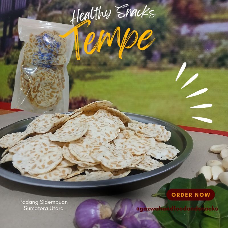 

Keripik Tempe Sagu Crispy Gazwah Food And Snacks