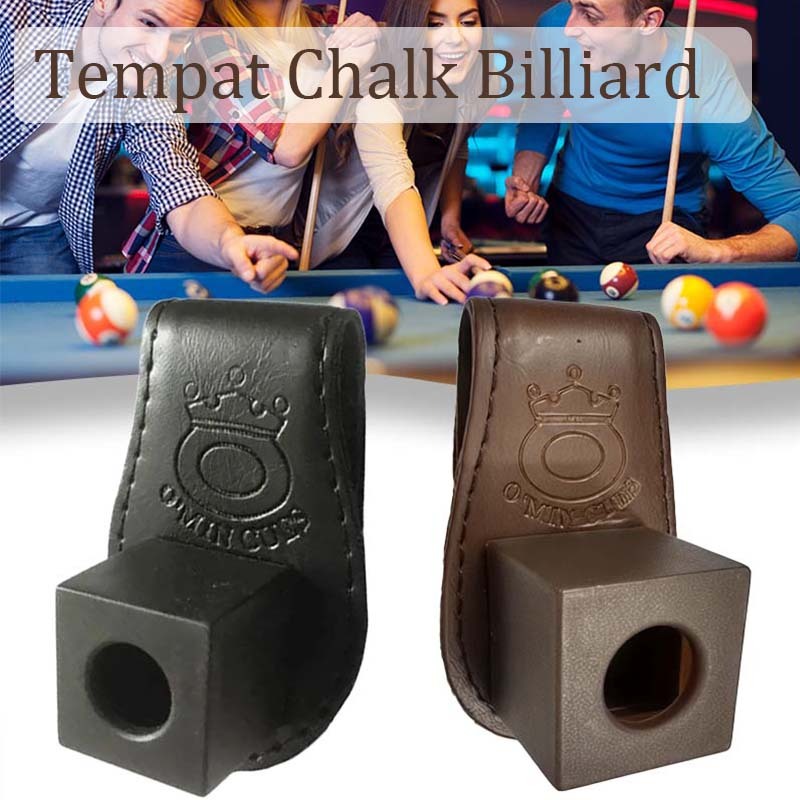 Magnetic Chalk Holder Kulit Chalk Holder Billiard Tempat Chalk Billiard Chalk Box Billiard With Belt