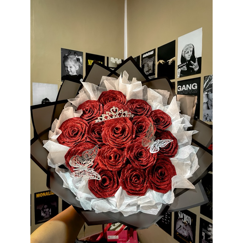 

bucket pita satin/ buket pita satin / buket jumbo