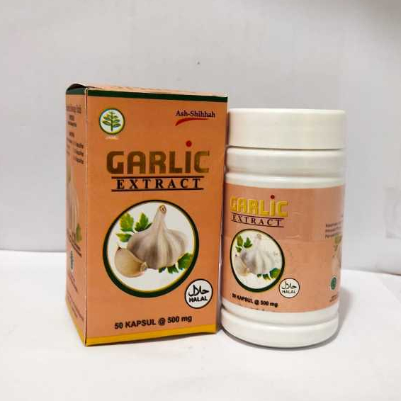 Kapsul Garlic Assihah 50 Kapsul Garlic Kapsul / Bawang Putih / Bawang Putih Kapsul