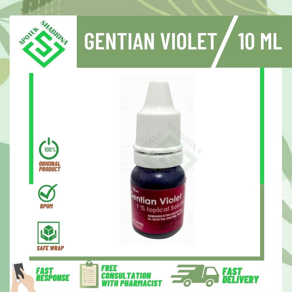 Gentian violet / larutan PK/  ANTISEPTIK