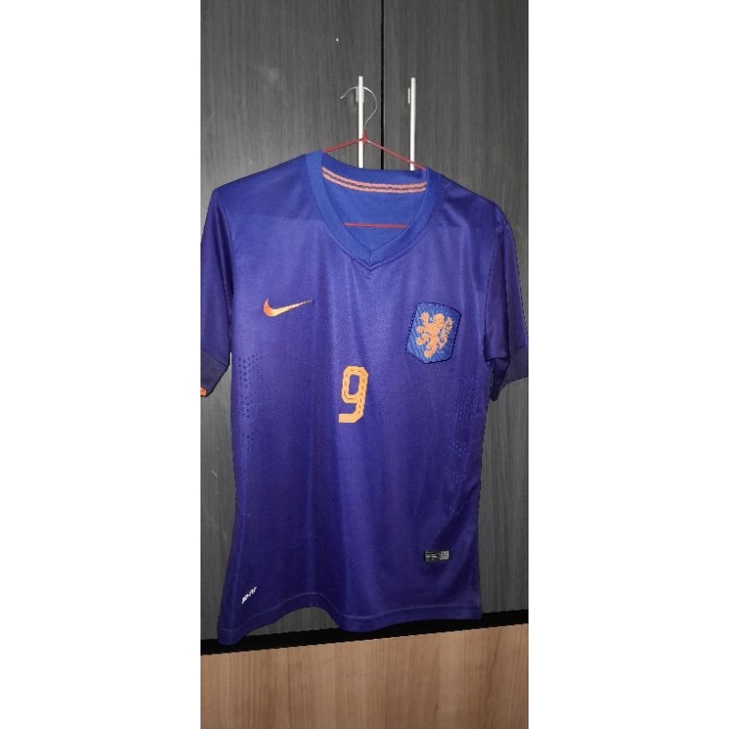 JERSEY GRADE ORI TIMNAS BELANDA AWAY RETRO 2014