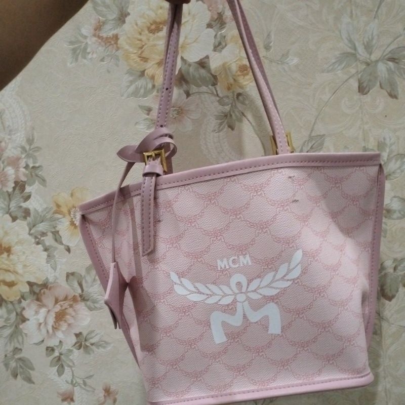 mcm himmel medium pink preloved