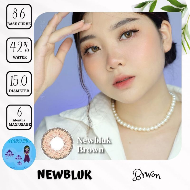 Softlens Newbluk Dia 15Mm Softlens Newbluk Softlens Mata