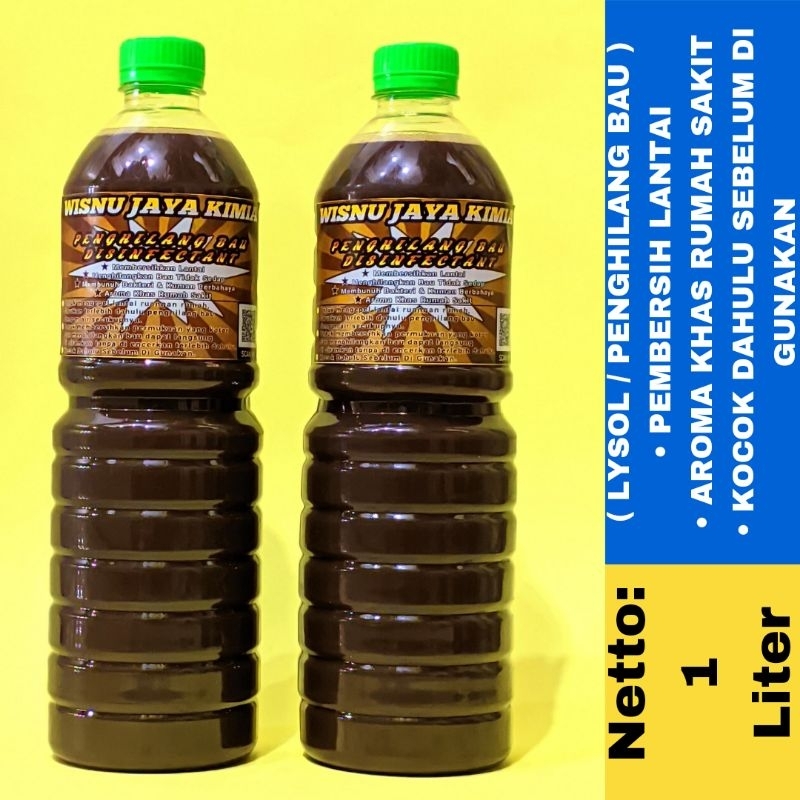 Lysol Lisol Penghilang Bau Tidak Sedap Pembersih Lantai Pel Lantai Aroma Khas Rumah Sakit 1Liter
