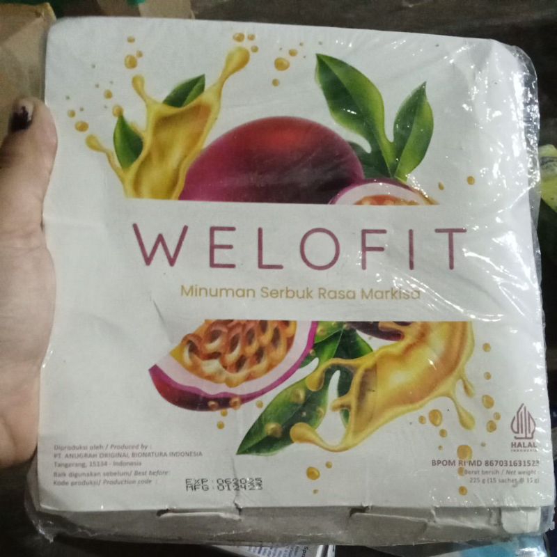 

Welofit Minuman Serbuk Rasa Markisa 225g ( 15sachet @15g)