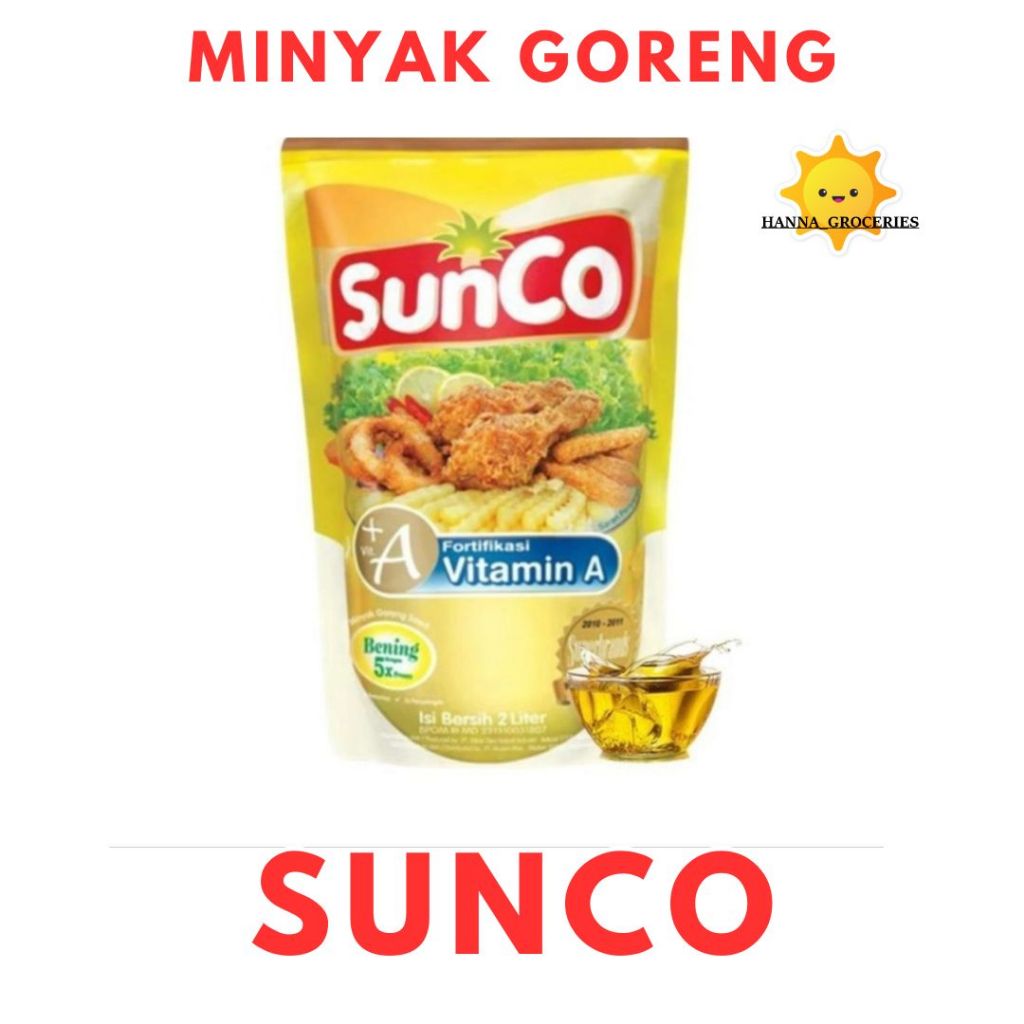 

Minyak Goreng Sunco 1 Liter kemasan Pouch