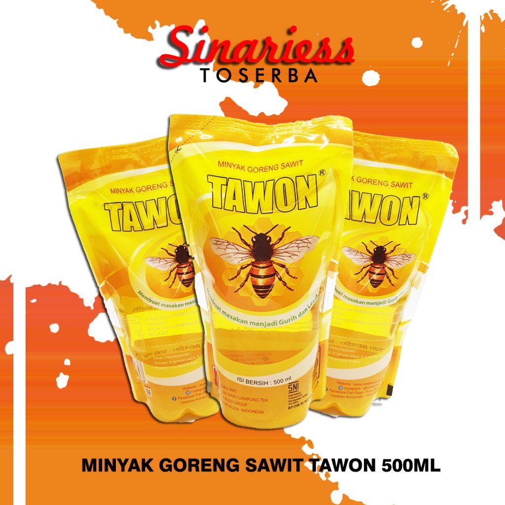 

Minyak Goreng Sawit Tawon 500ML