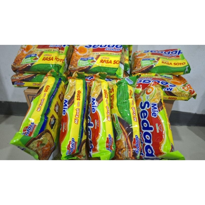 

Mie sedaap rasa soto isi 5 bungkus