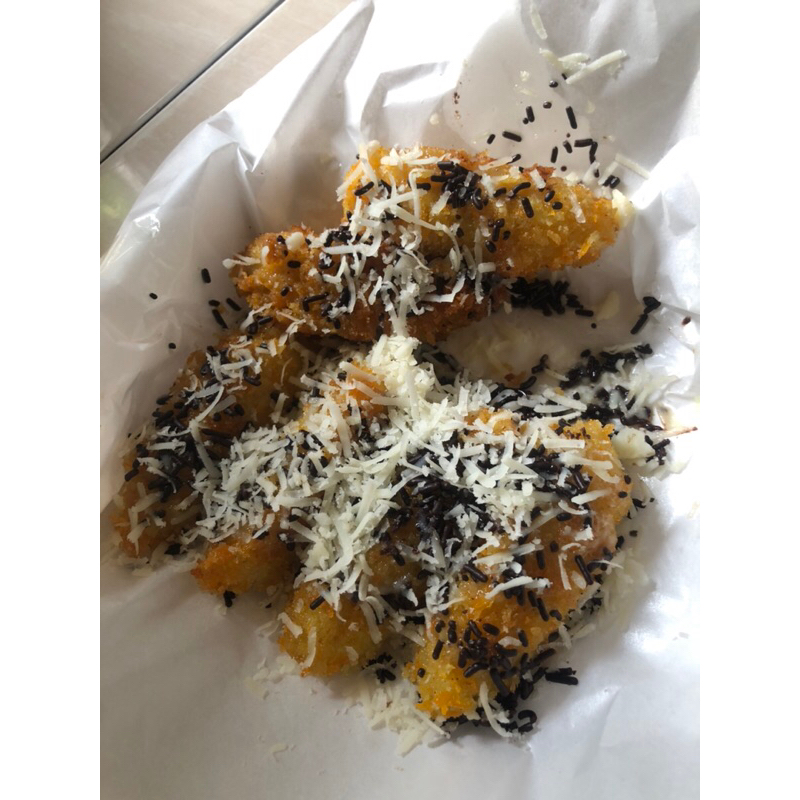 

pisang keju crispy