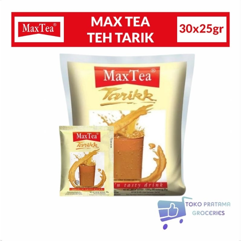 

MAX TEA TEH TARIK 1 BAG ISI 30 SACHET