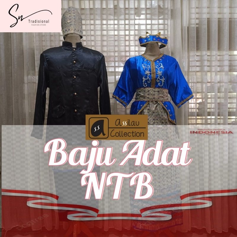 Baju NTB / adat NTB / pakaian adat NTB (Dewasa)