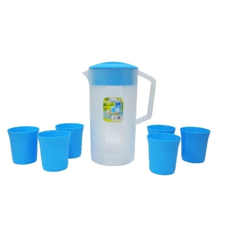 Teko Plastik Set Gelas Plastik Set Teko Piknik Sasaki Water Jug Piknik