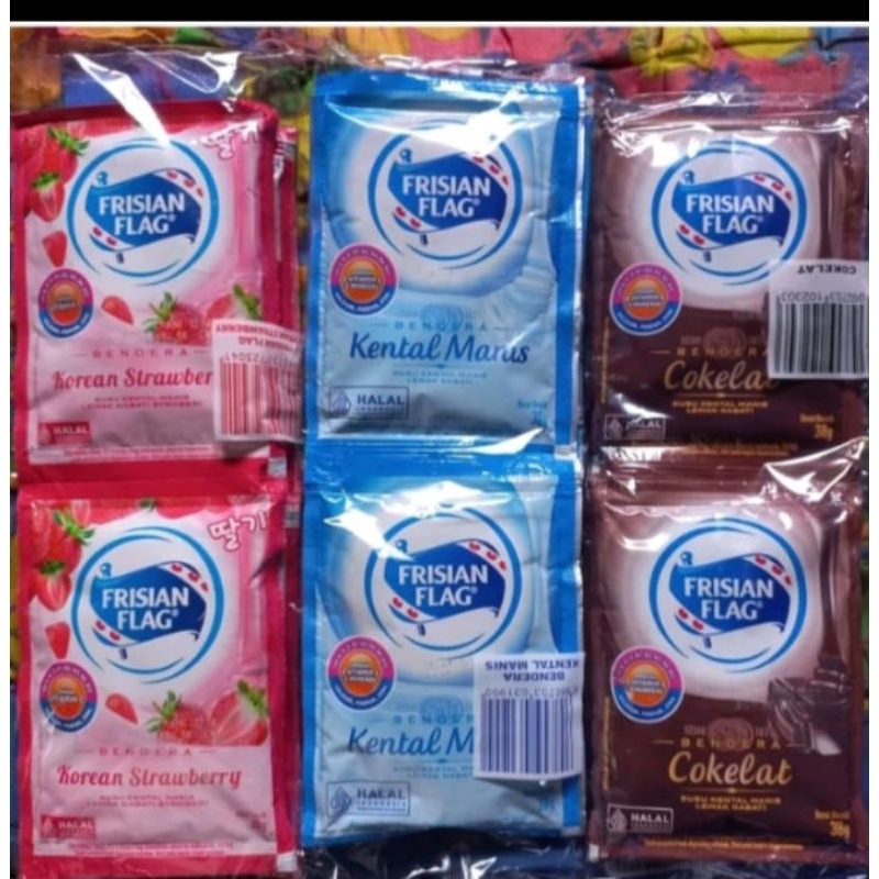 

Susu Frisian Flag Bendera Kental Manis Isi 6 PCS ( 1renceng)