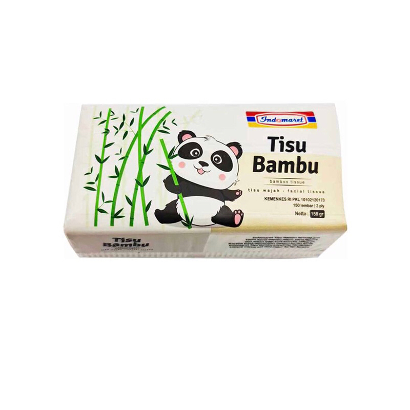 Tisu Bambu 150 sheets indomaret alfamart