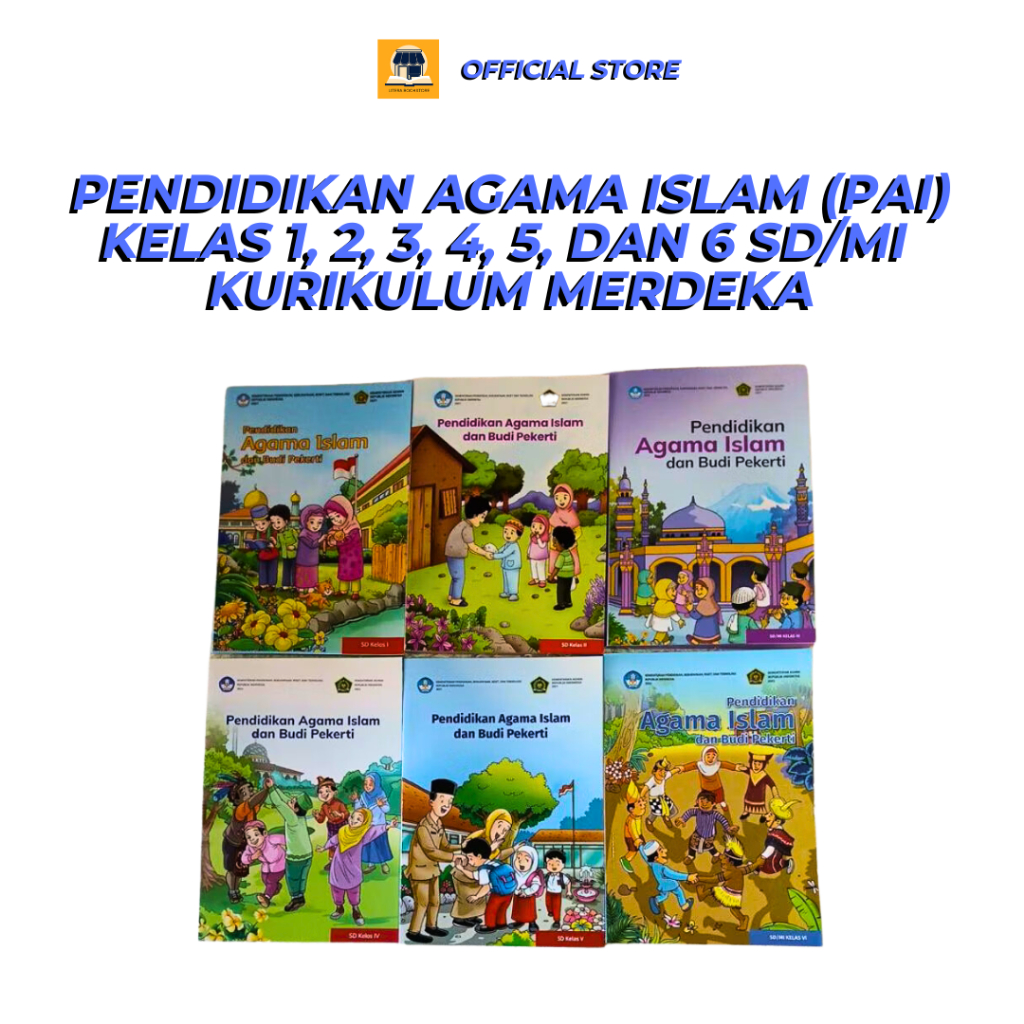 

SD/ MI KELAS 1-6 PENDIDIKAN AGAMA ISLAM DAN BUDI PEKERTI (PAI) | kurikulum merdeka | buku kemendikbud