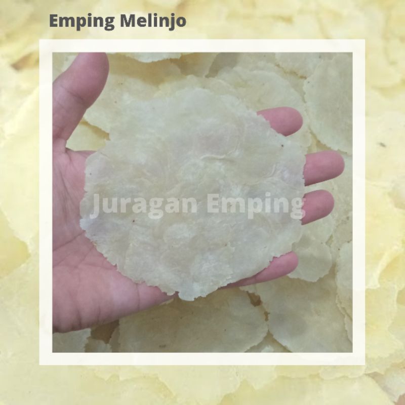 

Emping melinjo jumbo mentah original