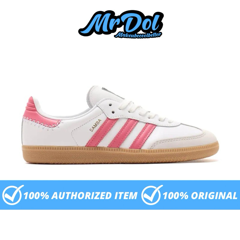 Adidas Samba OG Rose Tone Cloud White Womens (JI2013) - 100% ORIGINAL