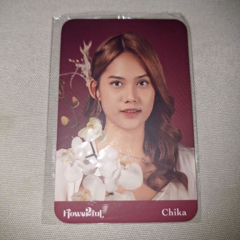 PC photocard official Yessica Tamara Chika ex JKT48 flowerful 12th