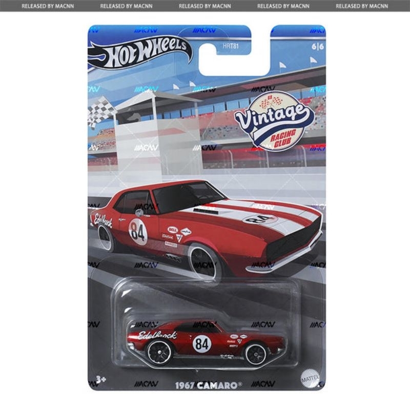 Hot wheels Vintages Racing club 1967 Camaro Chase