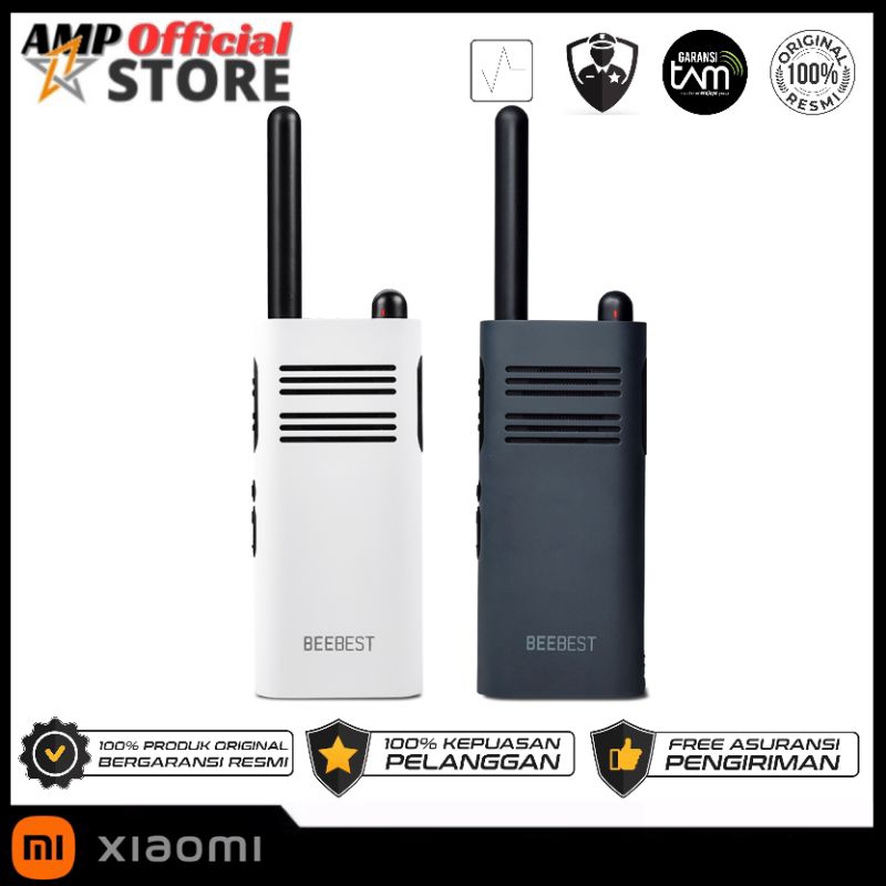 Xiaomi Mi Beebest A208 Premium Walkie Talkie HT Xiaomi Original Garansi