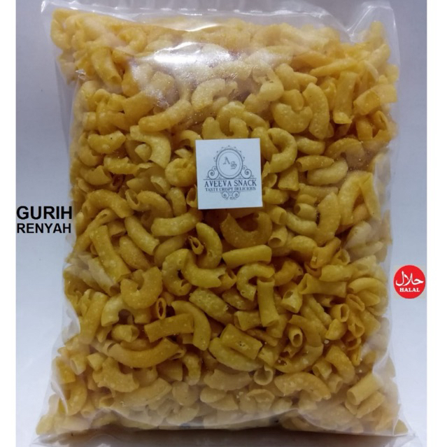 

Makaroni Bantat Asin 500 Gram Snack Makaroni Asin Gurih AVEEVA