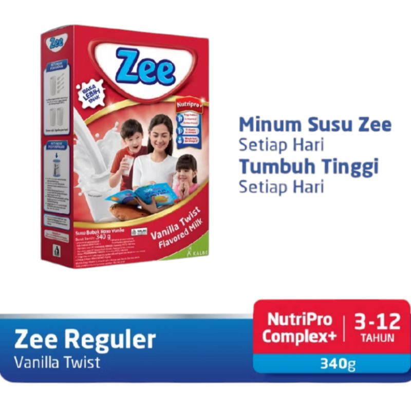 

Zee Nutriprocomplex Rasa Vanilla, Chocolate dan Strawberry 340gr
