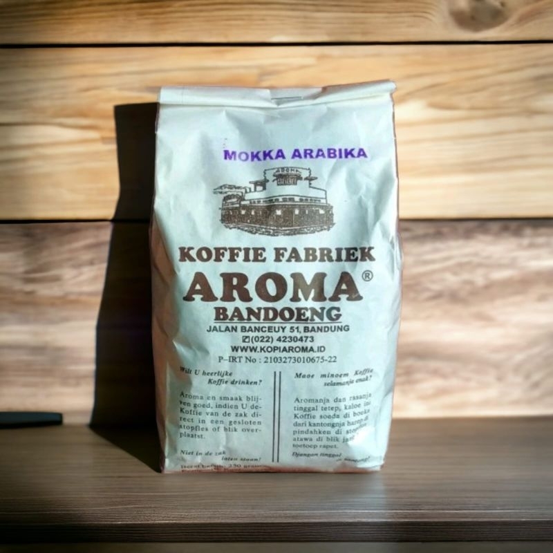 Kopi Aroma Bandung Kopi Aroma Mokka Arabika 250 Gram