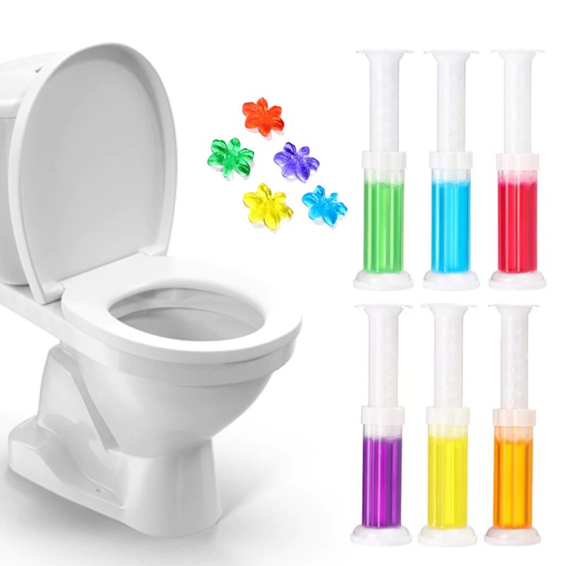 GEL PEWANGI SABUN TOILET CLEANER / TOILET GEL MOTIF BUNGA / GEL PENGHARUM TOILET  KAMAR MANDI WC / P