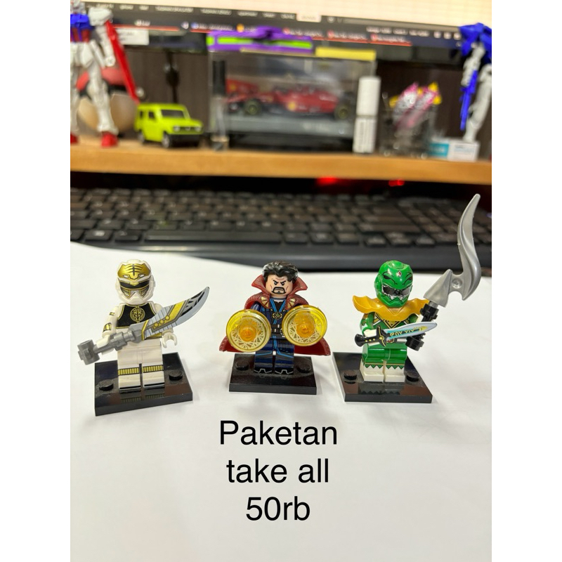 Mix Lego Ranger (Dr. Strange, White Ranger, Green Ranger)