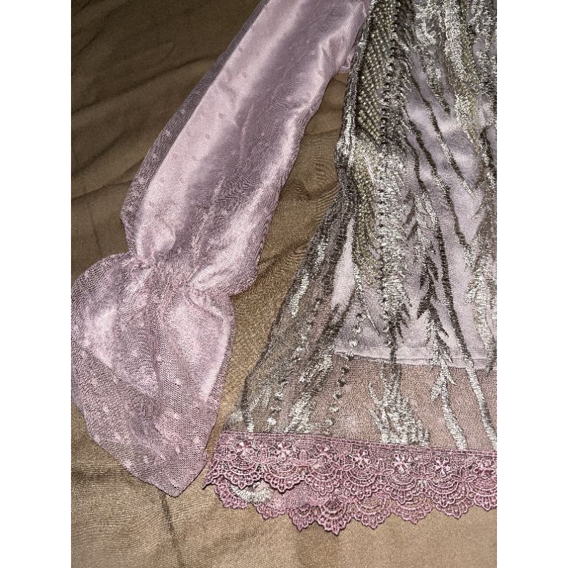 kebaya modern rose gold