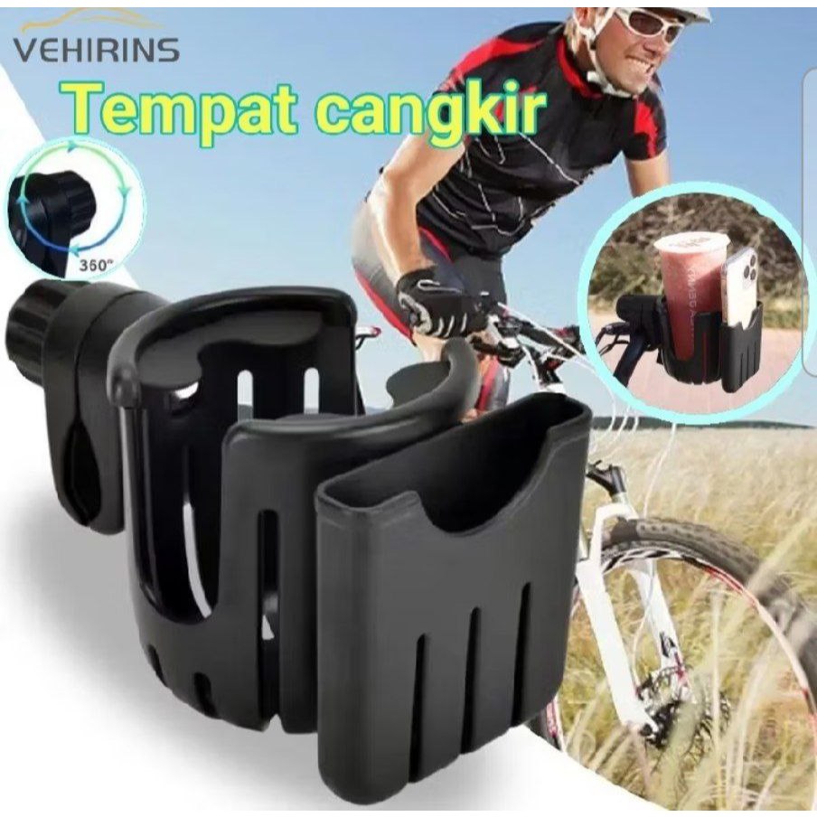 Tumb Holder Cup Holder Motor Universal tempat Botol